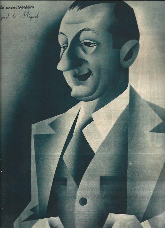 LAMINA 31384: Miguel de Miguel, por Bayo
