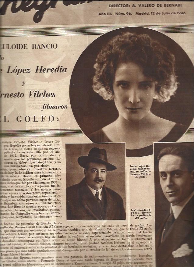 LAMINA 31388: Irene Lopez Heredia y Ernesto Vilches en El golfo