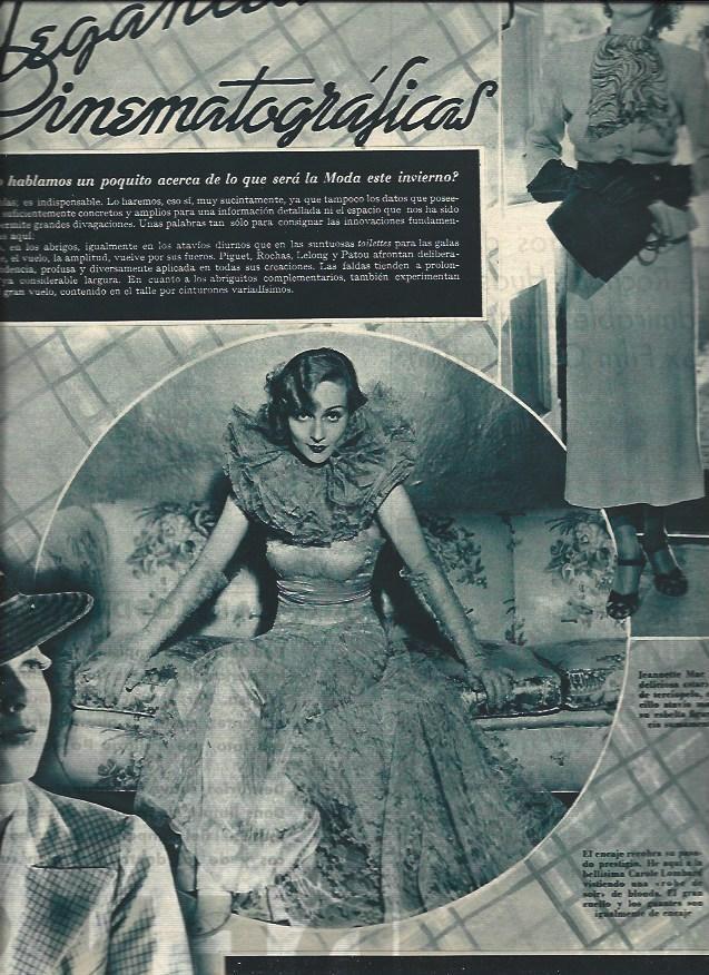 LAMINA 31390: Carole Lombard y Jeannette Mac Donald