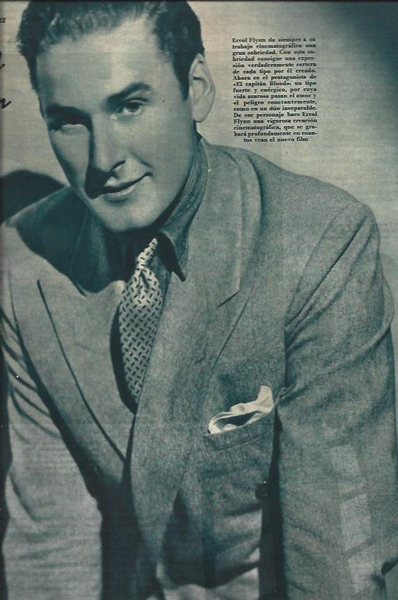 LAMINA 31396: Siluetas del cinema: Errol Flynn