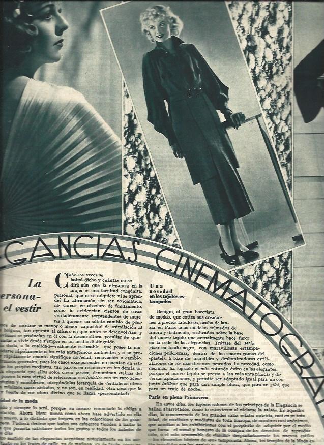 LAMINA 31243: Elegancia en Hollywood