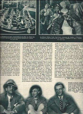 LAMINA 31249: Escenas de Sombrero de Copa y Caballero de capa y espada