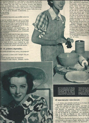 LAMINA 31254: Marsha Hunt cocinando