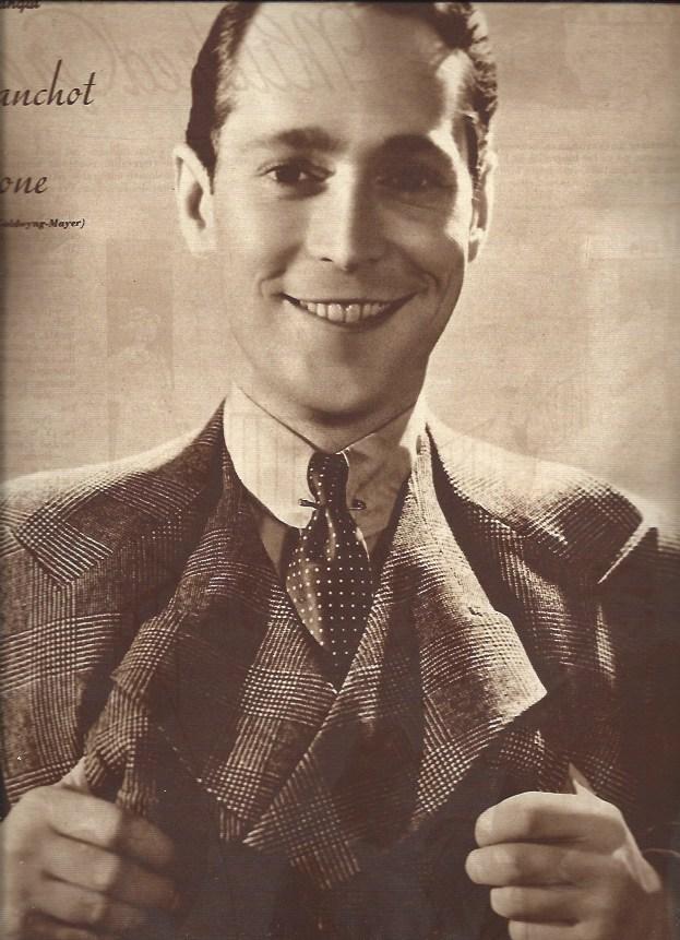 LAMINA 31217: Franchot Tone, fotografia de Metro Goldwyng Mayer