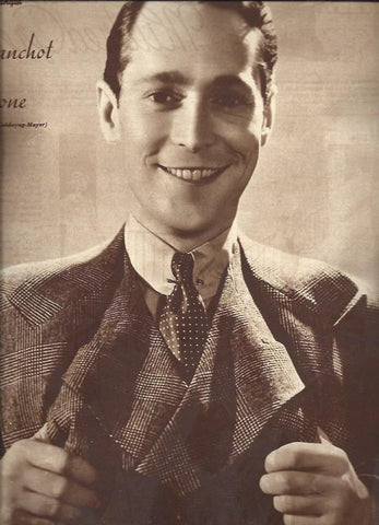 LAMINA 31217: Franchot Tone, fotografia de Metro Goldwyng Mayer