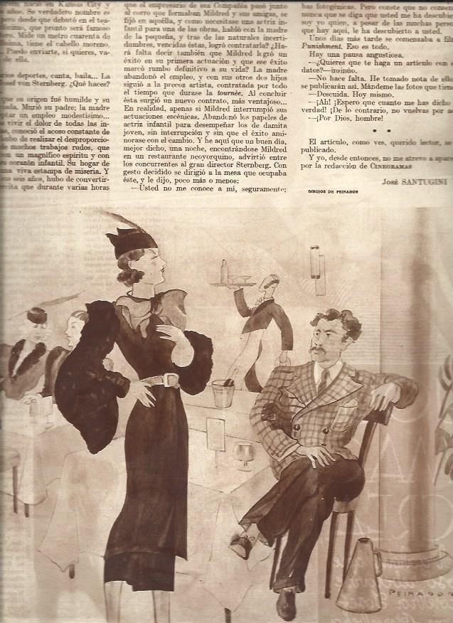 LAMINA 31218: Viñeta de Peinado