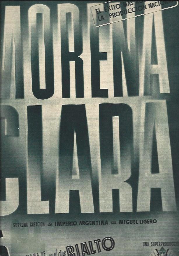 LAMINA 31228: Cartel de Morena Clara