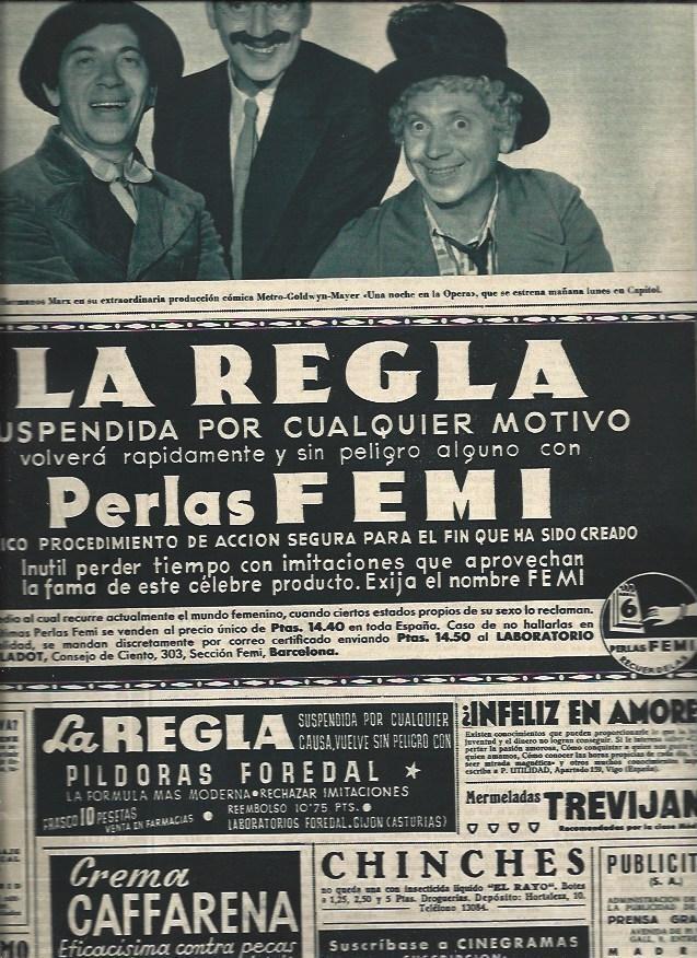 LAMINA 31296: Los hermanos Marx en foto de estudio