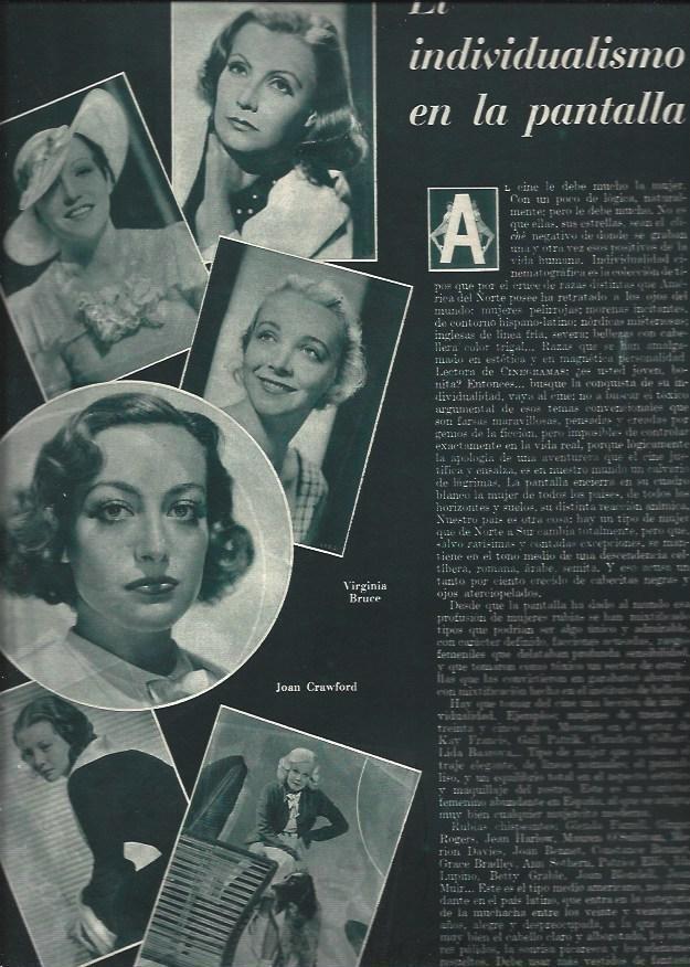 LAMINA 31301: Greta Garbo, Kathe de Nagy, Joan Crawford y Virginia Bruce