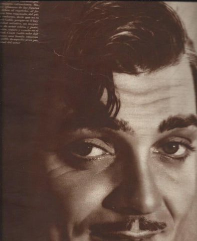 LAMINA 30986: Clark Gable en foto de estudio