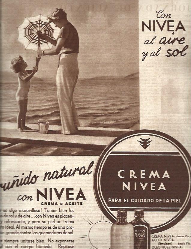 LAMINA 31287: Publicidad de crema Nivea para la piel