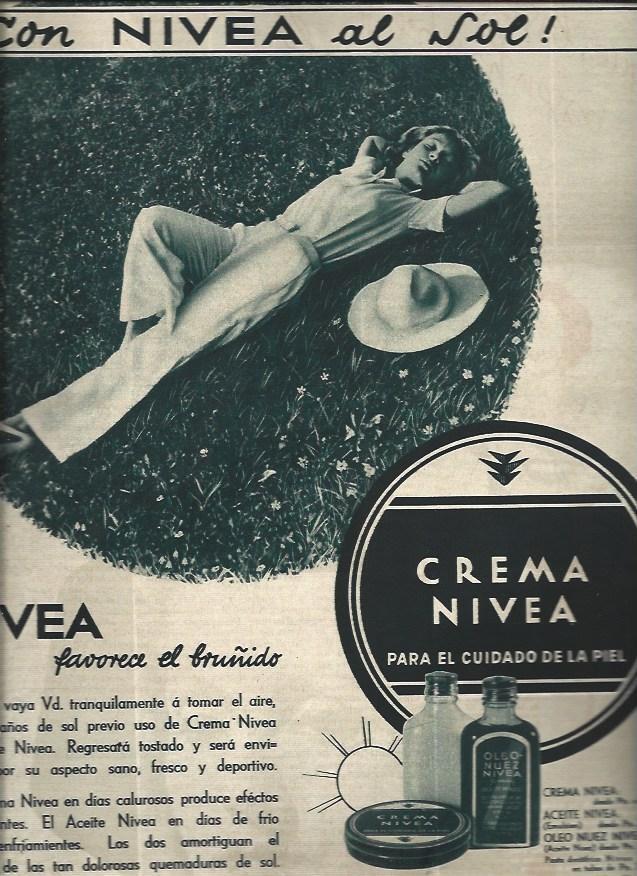 LAMINA 31268: Publicidad de crema Nivea