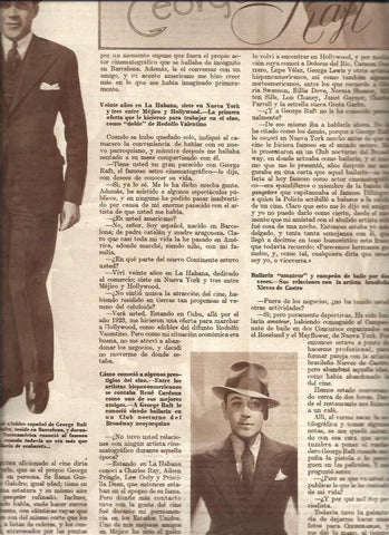 LAMINA 31282: Gustavo Galofre y George Raft