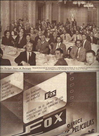 LAMINA 30684: Homenaje a Enrique Saenz de Buroaga en Barcelona