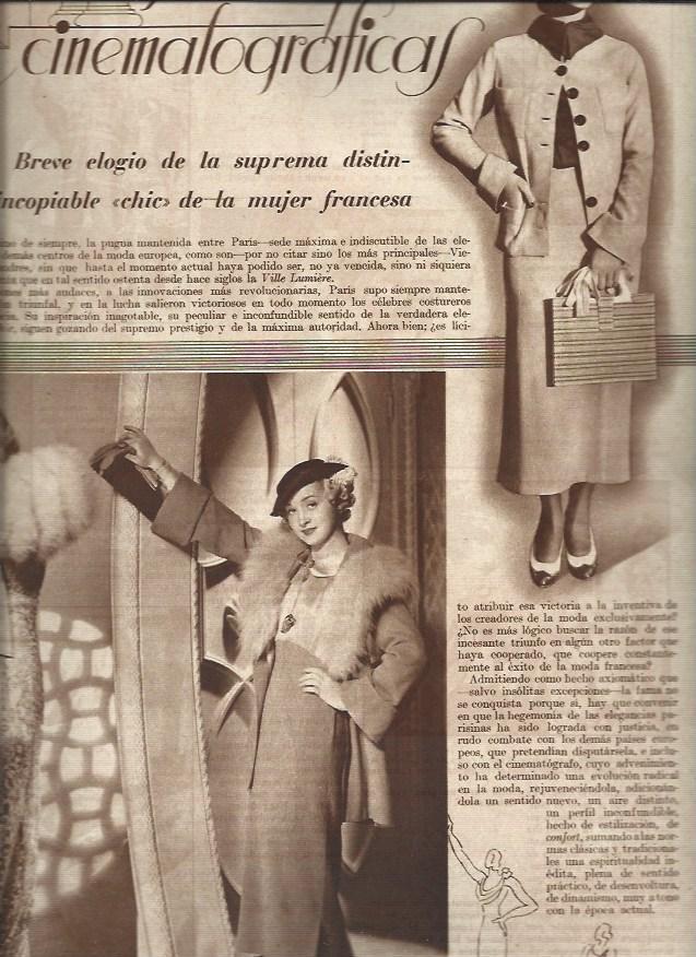 LAMINA 30694: Vestidos de la Ville Lumiere de Paris