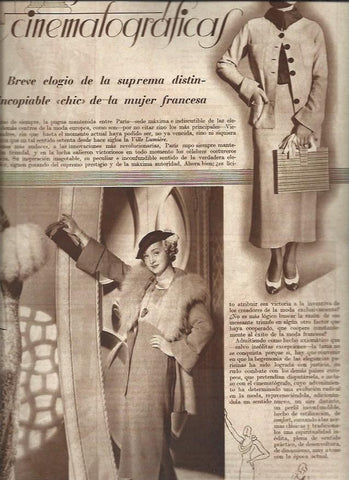 LAMINA 30694: Vestidos de la Ville Lumiere de Paris