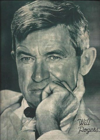 LAMINA 30700: Will Rogers