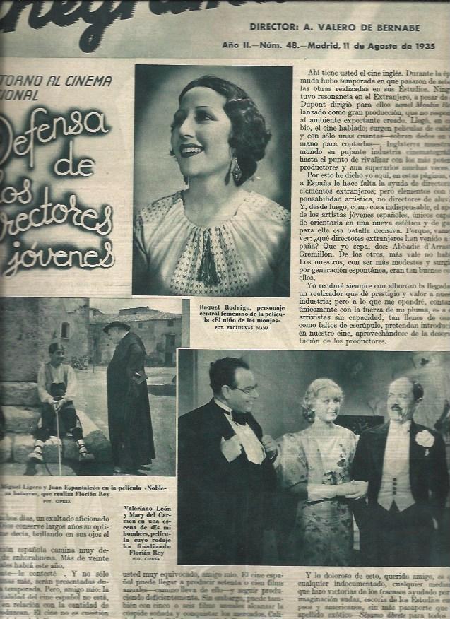 LAMINA 30659: Raquel Rodrigo y escena de Es mi hombre