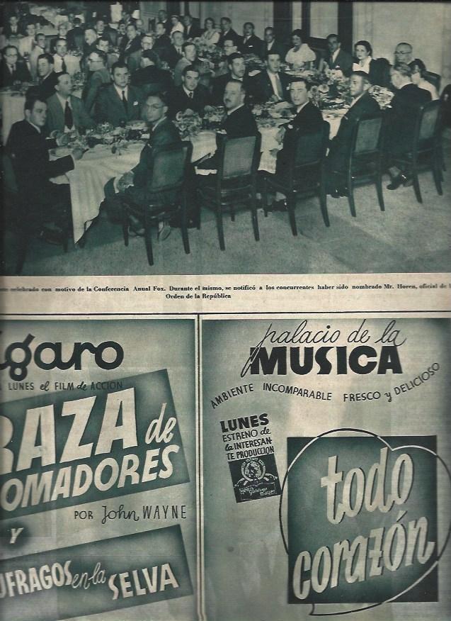 LAMINA 30672: Conferencia Anual Fox en Barcelona en 1935