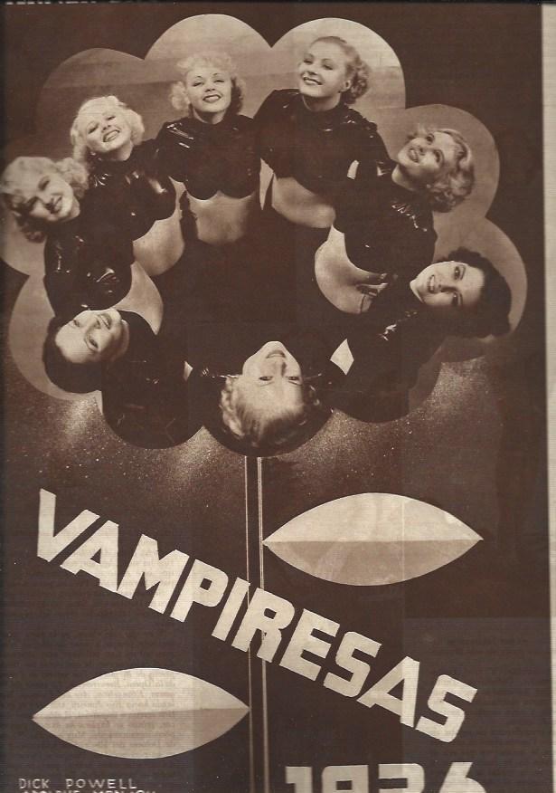 LAMINA 30679: Publicidad de Vampiresas 1936