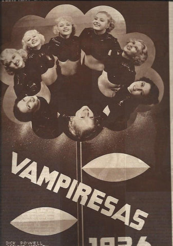 LAMINA 30679: Publicidad de Vampiresas 1936
