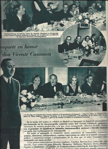 LAMINA 30740: Homenaje a Vicente Casanova en Madrid