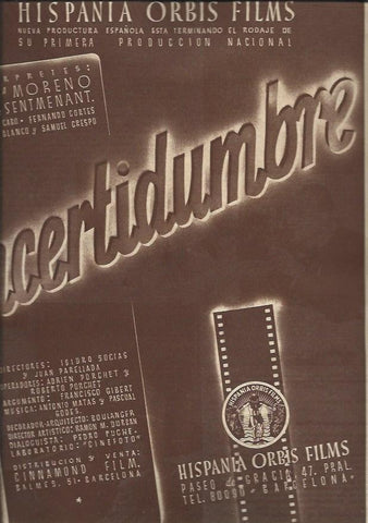 LAMINA 30748: Publicidad de Incertidumbre