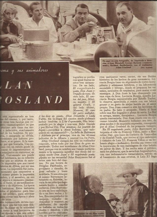 LAMINA 30756: Allan Crosland