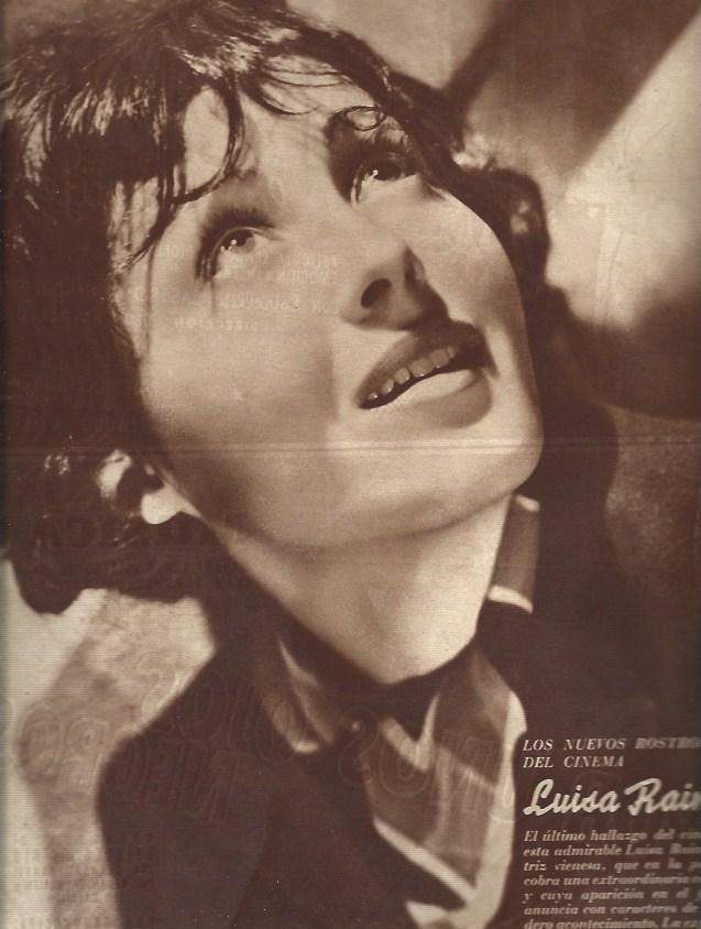 LAMINA 30737: Luisa Rainer