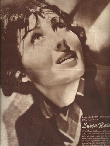 LAMINA 30737: Luisa Rainer