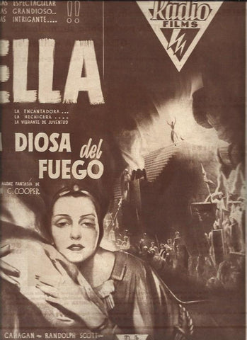 LAMINA 30736: Publicida de La diosa del fuego