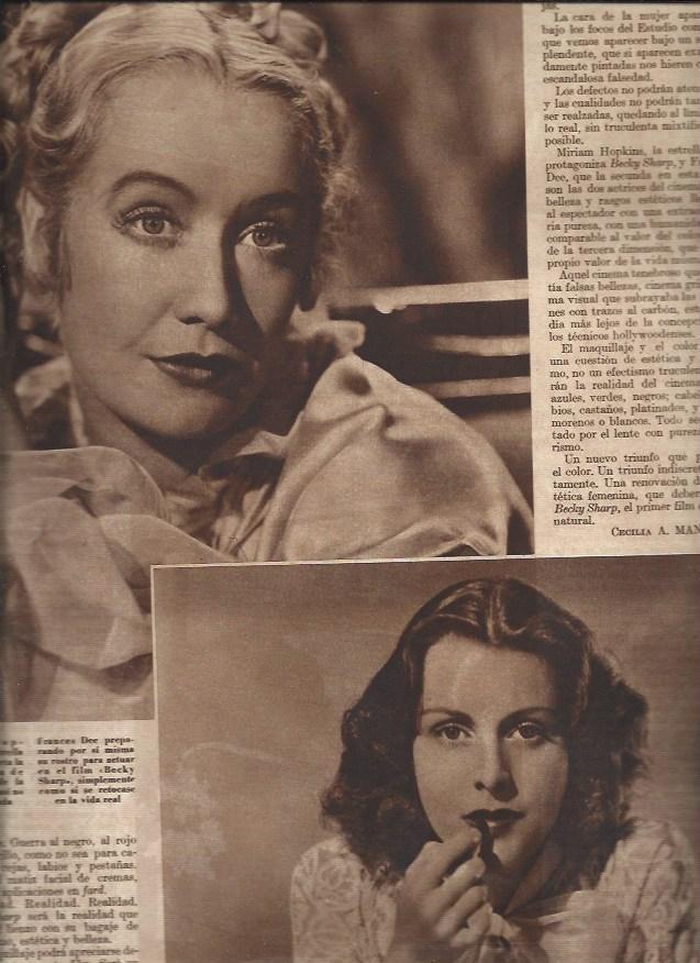 LAMINA 30717: Miriam Hopkins y Frances Dee