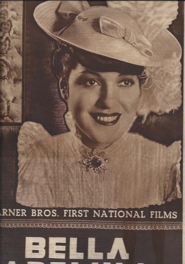 LAMINA 30718: Publicidad de Bella Adelina, por Irene Dunne