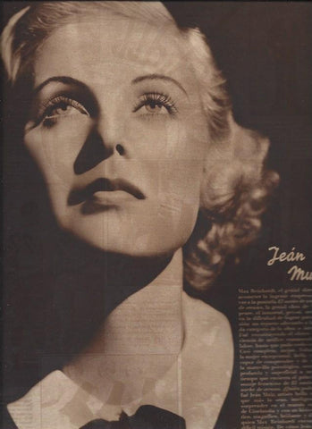 LAMINA 30719: Jean Muir en foto de estudio