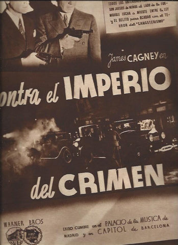 LAMINA 30724: Publicidad de Contra el imperio del crimen