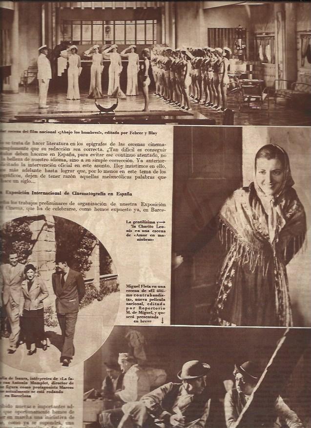 LAMINA 30728: Escenas de La Farandula, Abajo los hombres y Amor en maniobras