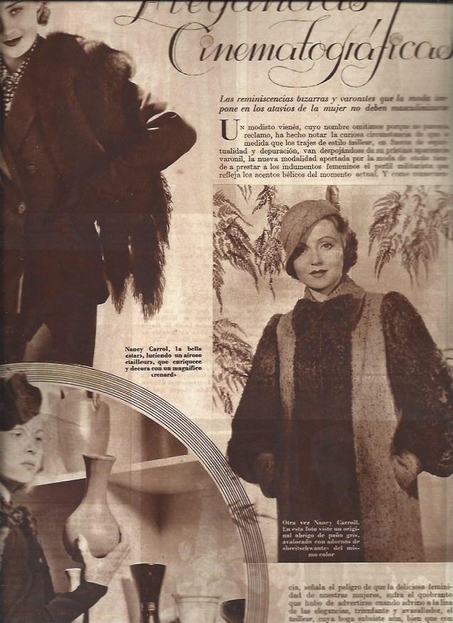 LAMINA 30729: Nancy Carrol y Cecilia Parkers