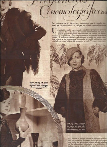 LAMINA 30729: Nancy Carrol y Cecilia Parkers