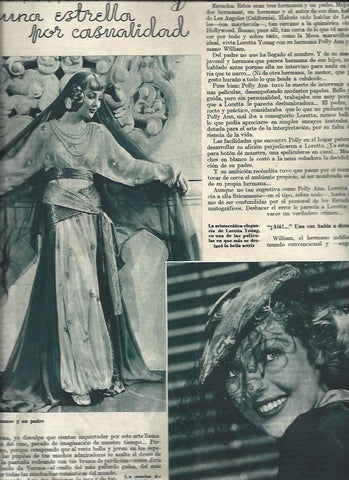 LAMINA 30732: Loretta Young 