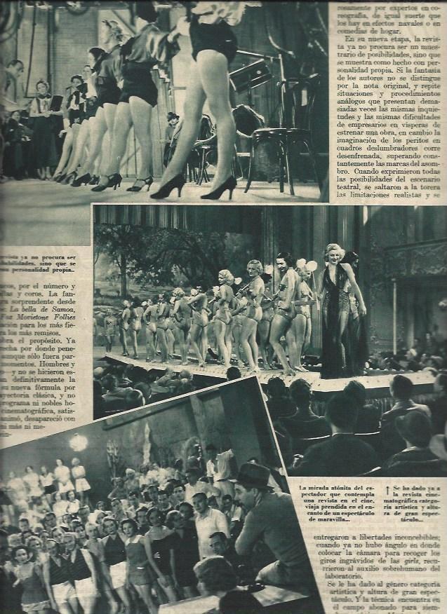 LAMINA 30573: Rodajes de peliculas musicales