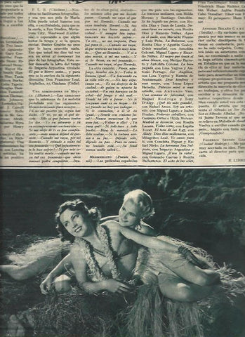 LAMINA 30587: Mary Roland y Polly Moran en El paraiso del amor