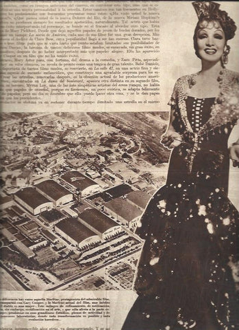LAMINA 30591: Marlene Dietrich en El diablo es una mujer