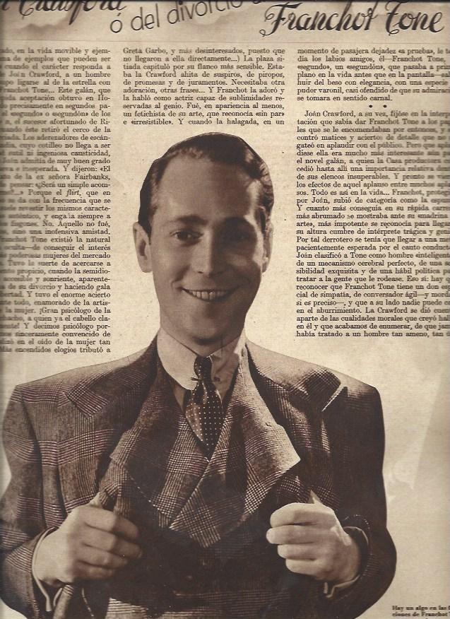 LAMINA 30550: Franchot Tone