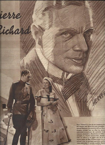 LAMINA 30557: Pierre Richard, dibujo de Herreros