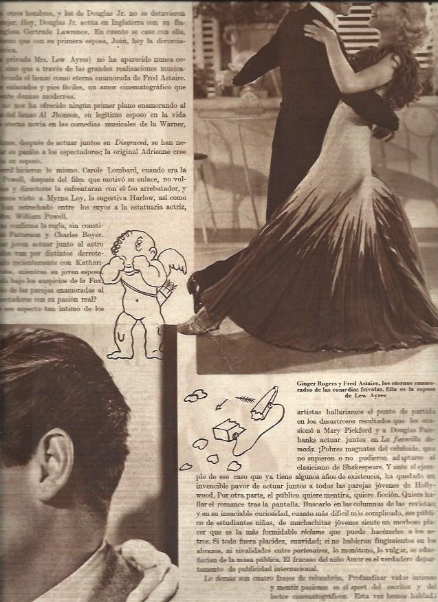 LAMINA 30627: Ginger Rogers y Fred Astaire 