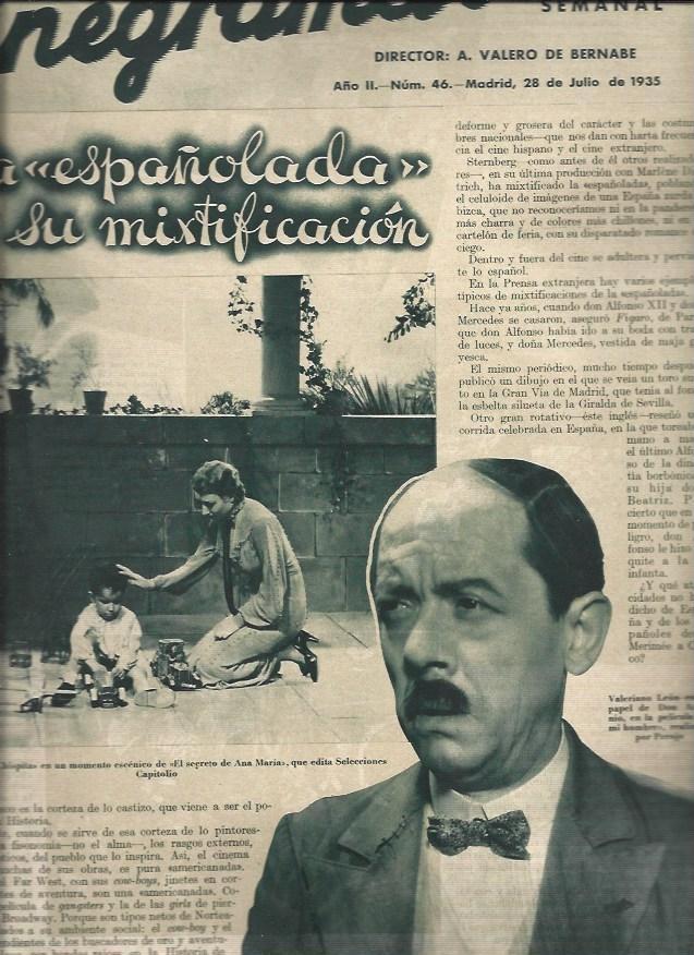 LAMINA 30624: Lena Yegros y Chispita