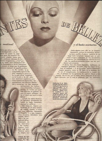 LAMINA 30603: Katherine B. de Mille y Carole Lombrad