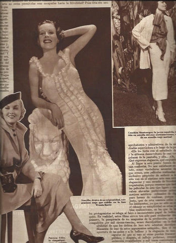 LAMINA 30610: Conchita Montenegro y Patricia Killis