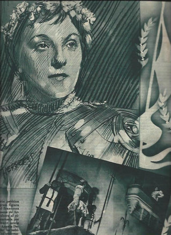 LAMINA 30908: Juana de Arco, por Herreros