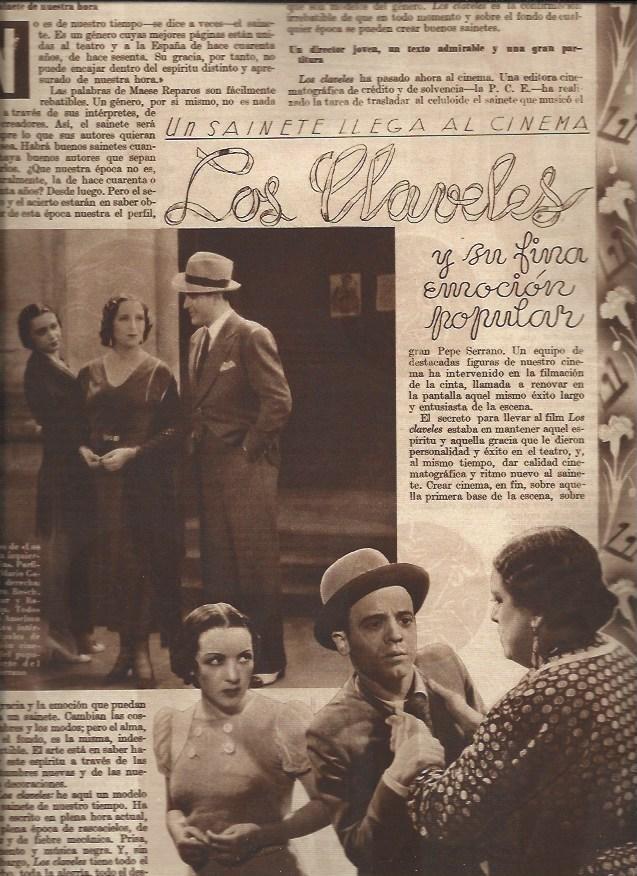 LAMINA 30910: Escenas de Los Claveles